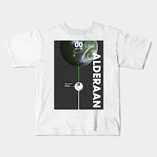 The Moons of Alderaan Kids T-Shirt